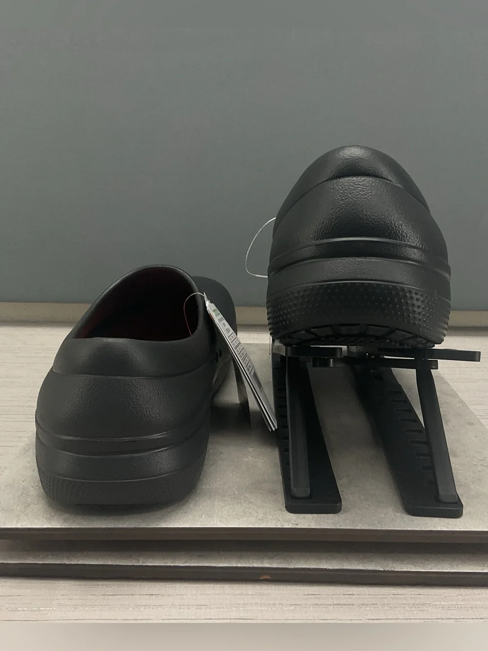 CROCS Black “On The Clock” Literide Slip On #207230-01 Men’s 12
